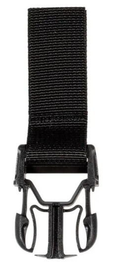 ORTLIEB X-Stealth Utskiftbar Side-Release (25mm) Spenne m. Stropp - Svart