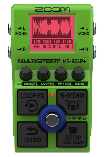 Zoom MS 90LP+ multistomp looper pedal Zoom MS 90LP+ multistomp looper pedal