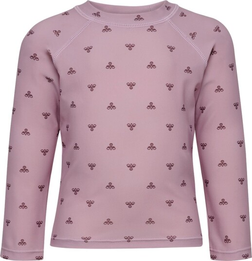 Hummel Hmlmini Bee Aop Swim T Shirt L/S Pink 98 Hummel Hmlmini Bee Aop Swim T Shirt L/S Pink 98