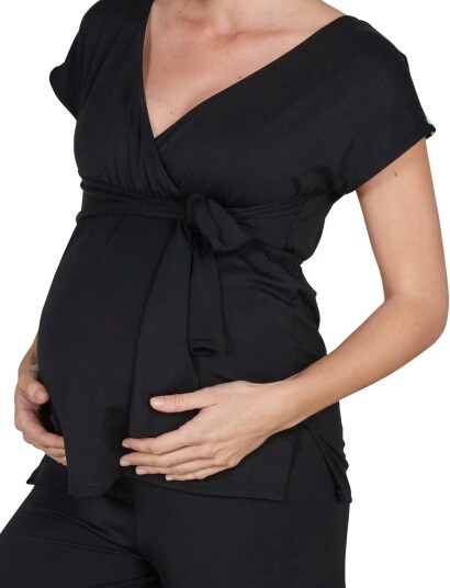 Cache Coeur Maternity And Nursing Tunic Origin Black XXL Cache Coeur Maternity And Nursing Tunic Origin Black XXL