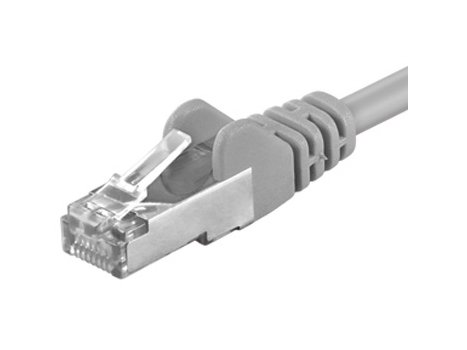 Premiumcord Sp6asftp005 0,5 M Cat6a Sf/Utp S-Ftp Rj-45 Rj-45 Grå