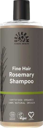 Urtekram Økologisk Rosmarin Shampoo 500 ml - Fuktgivende og Vegan