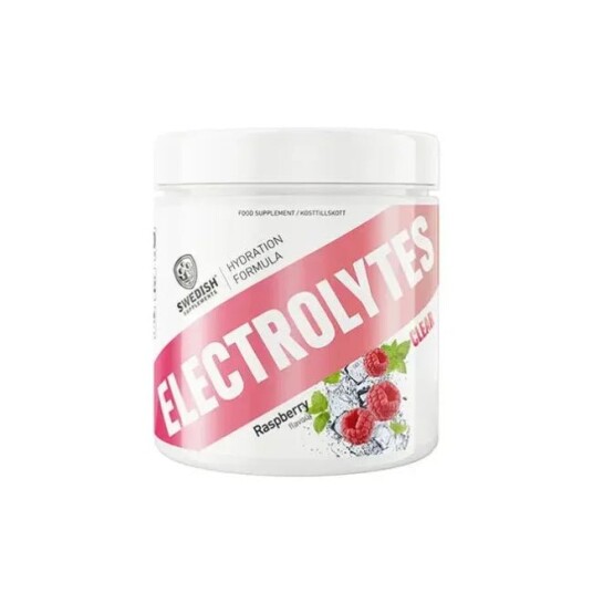 Swedish Supplements Clear Electrolytes Raspberry 240 g Swedish Supplements Clear Electrolytes Raspberry 240 g