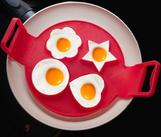 Figurform til Egg og Pannekaker med 4 Motiver