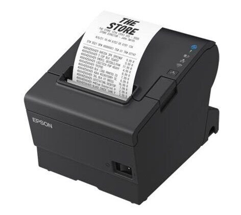 Epson TM-T88VII POS Termisk Kvitteringsskriver 500 mm/s USB Ethernet – Svart
