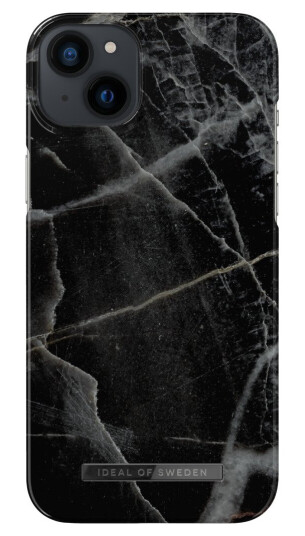 iDeal Of Sweden iPhone 14 Plus Fashion Deksel - MagSafe-Kompatibel - Black Thunder Marble