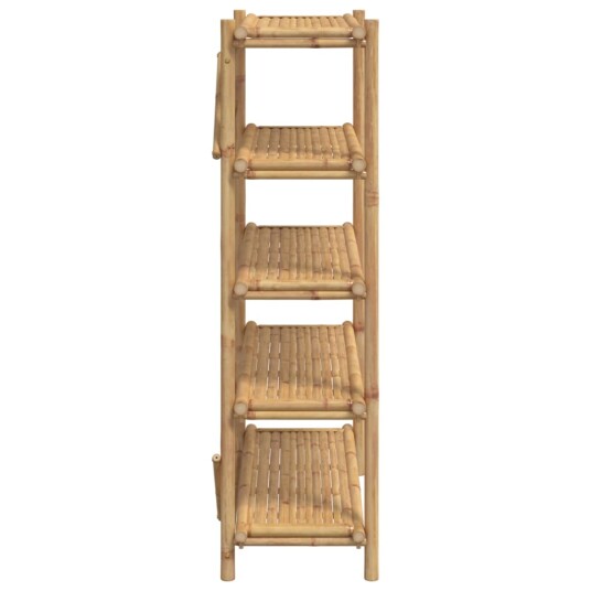  Hylle 5 etasjer 100x40x150 cm bambus 8721102381591