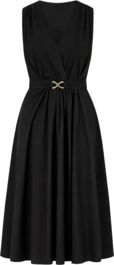 Twinset Dame Kjoler Svart 2XL,