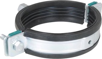Walraven Hd1501 Rørb 315 325Mm   Bup Svær 2 Skrue Rørbøjle Med Epdm Og M10/12 Gevind