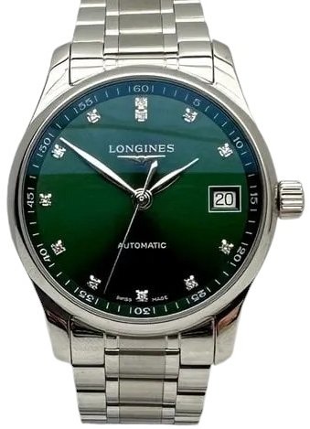 Longines Dameklokke L2.357.4.99.6 Master Collection Grønn/Stål Ø34