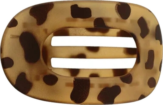By Stær Eva Hairclip Medium Matte Leo Brown