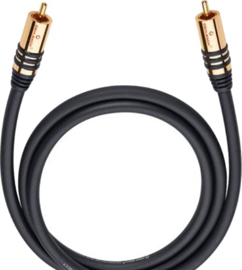 Oehlbach D1c21533 Rca Hankjønn Rca Hankjønn 3 M Svart Gull
