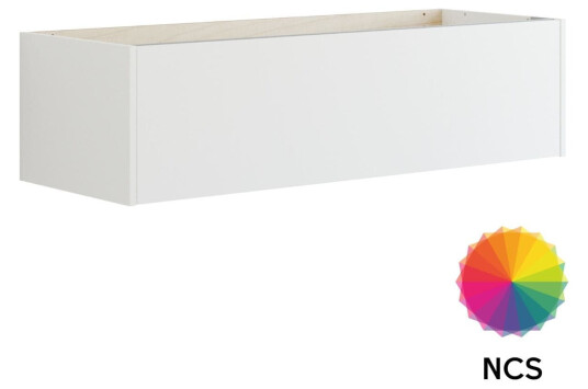 Dansani Inzo Classic Glatt Servantskap 1 Skuff B60 120xh32xd44cm NCS Farge / 120cm