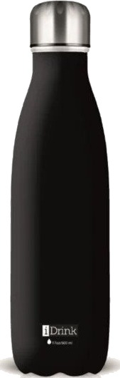 iTotal Termoflaske/Drikkeflaske - 500 ml - Svart iTotal Termoflaske/Drikkeflaske - 500 ml - Svart