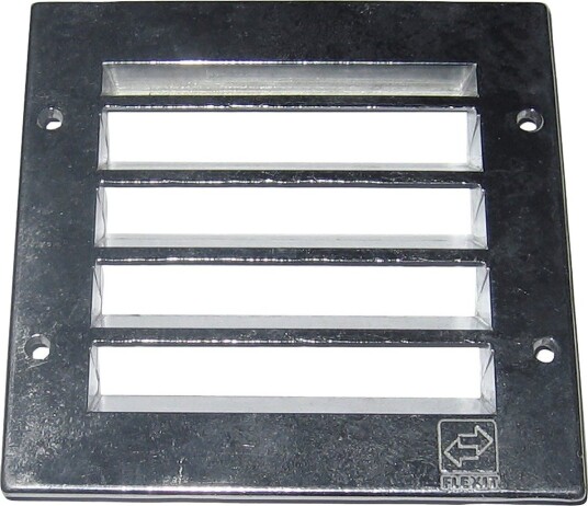 Flexit Rist Støpt Alum 100x100mm