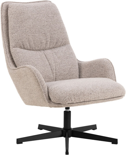 Bosley lenestol loungestol bouclé beige.