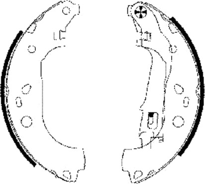 PAGID H9690N Bremsesko sett PAGID H9690N Bremsesko sett