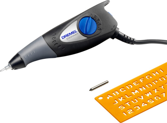 Dremel 290 Graveringsmaskin med Bokstav- og Siffermal Dremel 290 Graveringsmaskin med Bokstav- og Siffermal