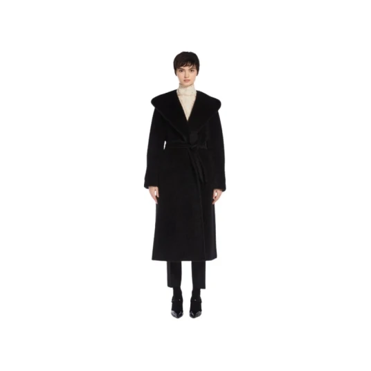 Max Mara Dame Frakker Svart L,