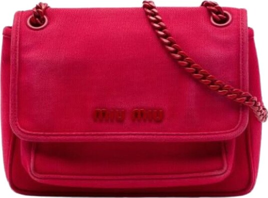 Miu Miu Pre owned Dame Pre owned Rød ONE SIZE,