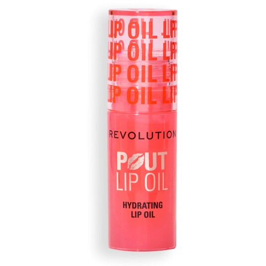 Makeup Revolution Pout Lip Oil Juicy Peach 3ml Makeup Revolution Pout Lip Oil Juicy Peach 3ml