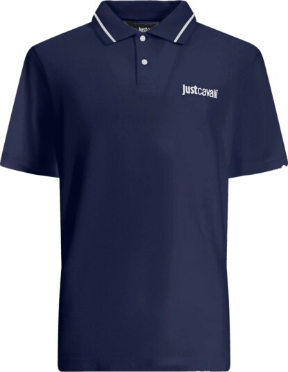 Just Cavalli Herre Topper Blå 3XL,