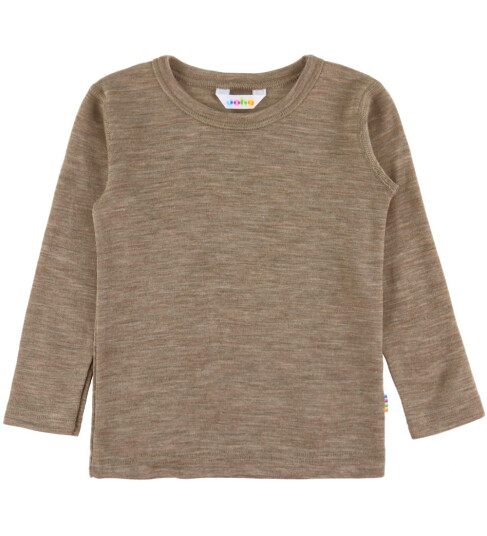 Joha Genser   Ull/Silke   Beige Melange   Joha   150   Genser   Brun