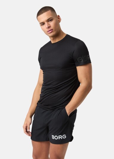 Björn Borg Borg Light T-Shirt Black Beauty L Løpe-T-Shirts