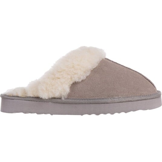 Mols Tamara W Warm Leather Slipper Chateau Gray 37