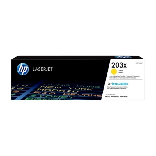 HP Toner 203X Gul HP Toner 203X Gul
