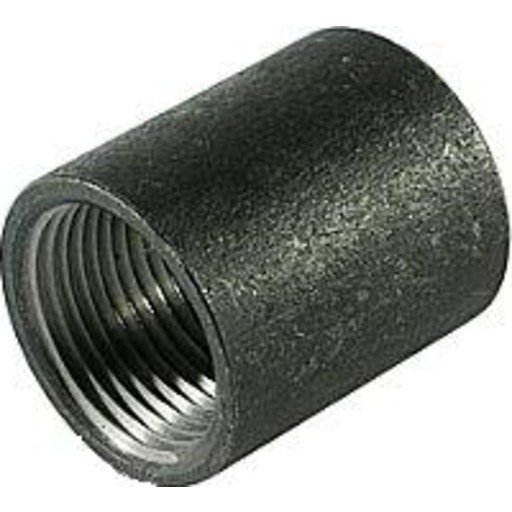 Sort muffe 1 1/2"