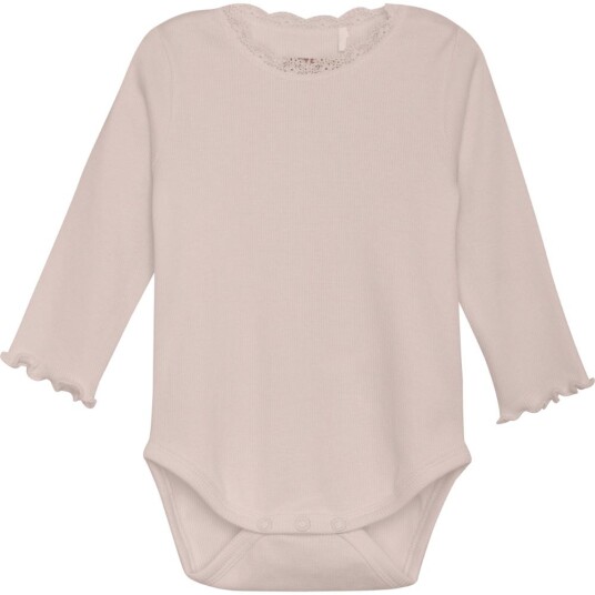 Huttelihut body ls rib – sepia rose 86