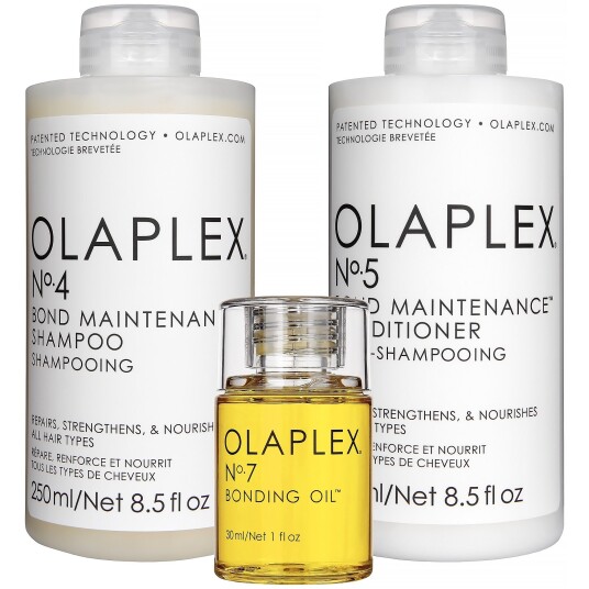 Olaplex Bundle No.4 Shampoo 250 ml & No.5 Conditioner 250 ml & No.7 Bo