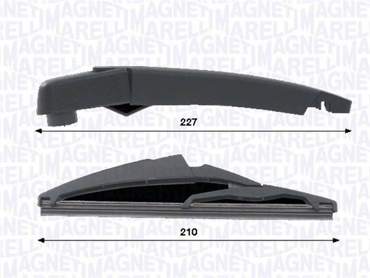 Viskerarmsett vindusspyling MAGNETI MARELLI 000723180443