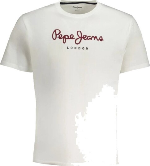 Pepe Jeans Herre Topper Hvit XL,
