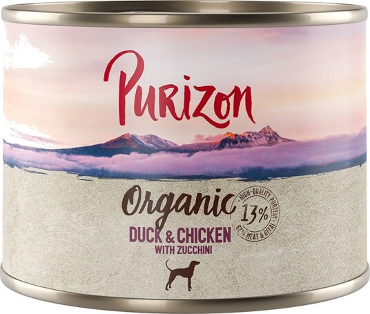 Purizon Våtfôr Økologisk Øko And Og Øko Med Øko Squash Kylling 6 X 200 G