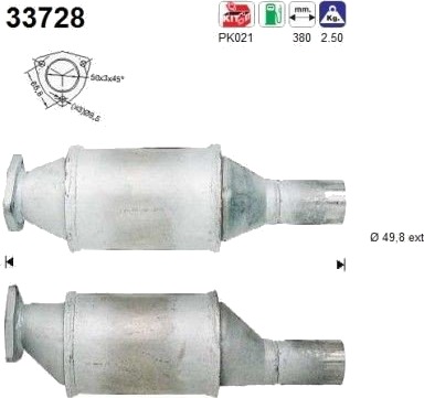 Katalysator AS 33728