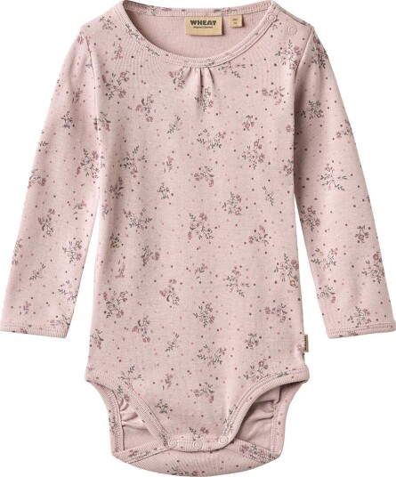 Wheat Body I/e Rose Lind Lilac Blomster Wheat 74 Langermet Body Lilla Rosa