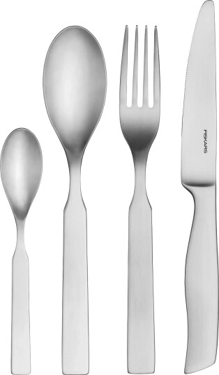 Fiskars All Steel Main Cutlery Gift Box 24Set Silver 24 PCS Fiskars All Steel Main Cutlery Gift Box 24Set Silver 24 PCS