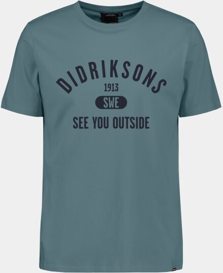 Didriksons Harald T-shirt Collegiate Factory Blue