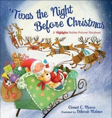 'Twas the Night Before Christmas  A Hidden Pictures Storybook