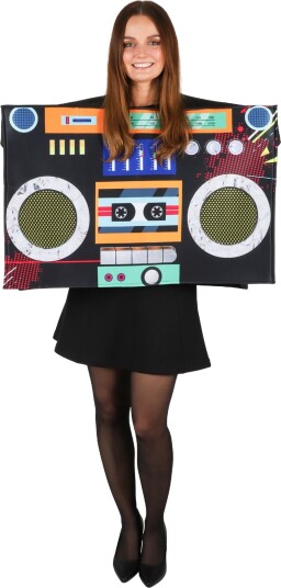 Hisab Joker Boombox Kostyme One size 97786