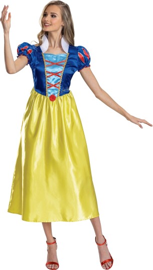 Jakks Pacific Disguise Disney Snøhvit Kjole Kostyme Medium 158369B-EU