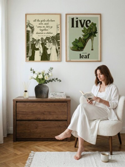 Plakat   Feminin Energi – Sett med 2