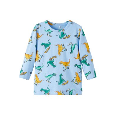 Name It Langermet skjorte Nbmbaba Vista Blue