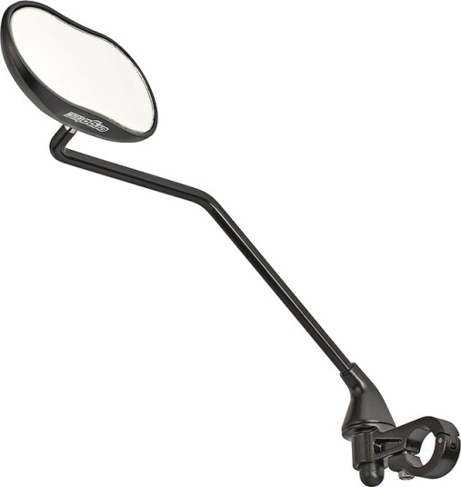 Ergotec M-88LV speil lang modell aluminium/stål venstre sort Ergotec M-88LV speil lang modell aluminium/stål venstre sort