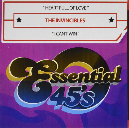 Invincibles Heart Full Of Love / I Can't Win CD