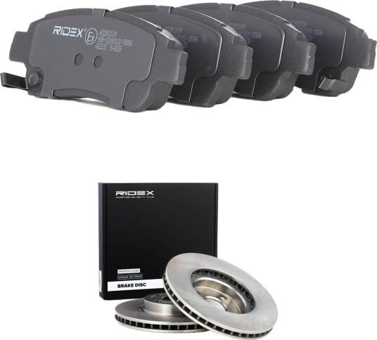 Bremseskiver og -klosser RIDEX 3405B2593