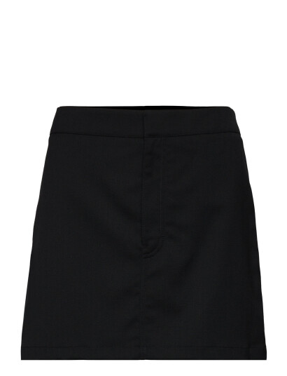 Filippa K Short Tailored Skirt - Black - 40