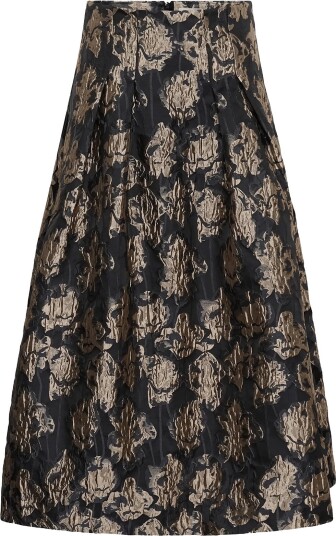 InWear Yancieiw Skirt FLOWER JACQUARD 42